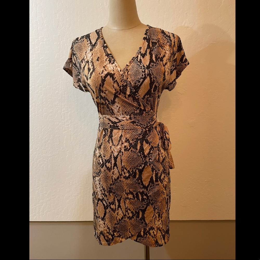 Animal print Lab Dress